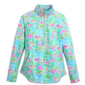 Lilly Pulitzer Disney Parks Mickey Mouse XXL Skipper Pullover Long Sleeve